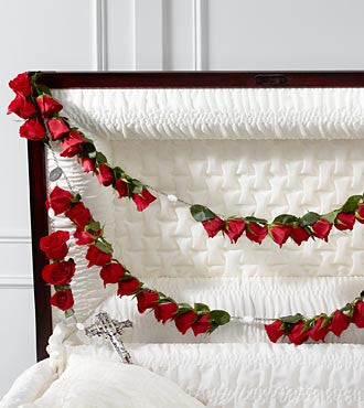 The FTD Prayerful Farewell Rosary - Beaudry Flowers