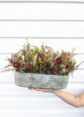 Dried Pebble Garden Centrepiece - Beaudry Flowers