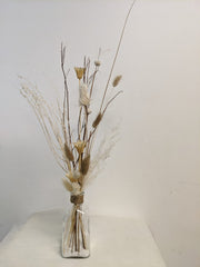 Rustic Dried Bouquet (similar vase) - Beaudry Flowers